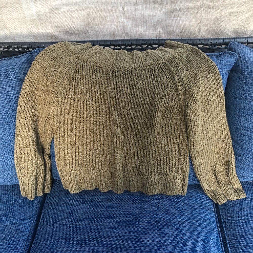 Cropped Free People sweater